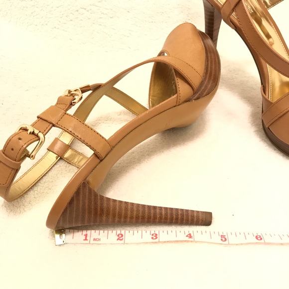 Coach Wendelle Classic Leather Heel Sz 8.5 - Picture 8 of 13